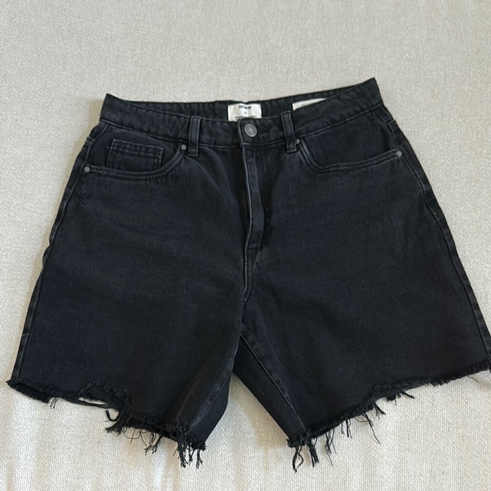 Cotton On - Women's Black Denim Shorts